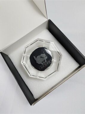 G59 Suicideboys Skull Logo K9 Crystal Ash Tray